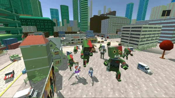 生存枪手僵尸城游戏