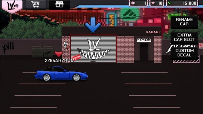 像素赛车手界面美化版图2