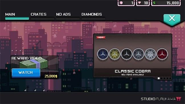 像素赛车手界面美化版图1