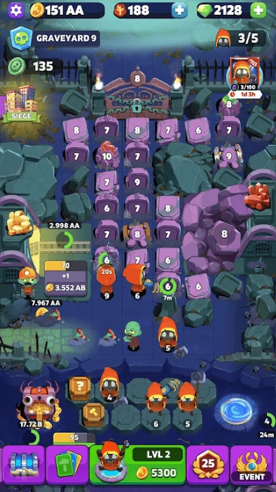 古墓矿工游戏(TombMinerMerge)图2