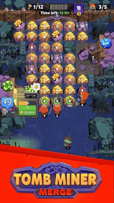 古墓矿工游戏(TombMinerMerge)图4