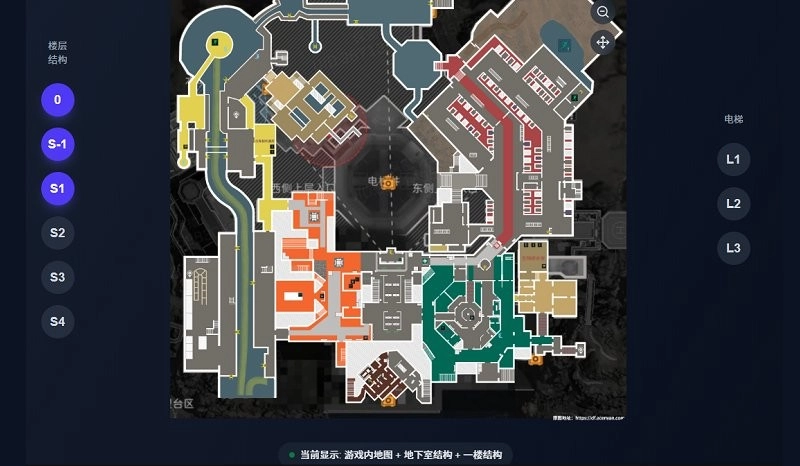 三角洲行动监狱地图工具