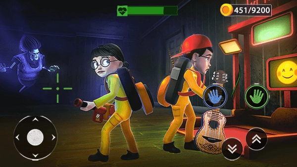 幽灵老师闯入与掠夺游戏