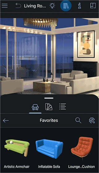 Live Home 3D使用说明