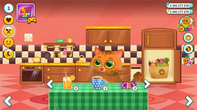 我的虚拟宠物猫bubbu内购版