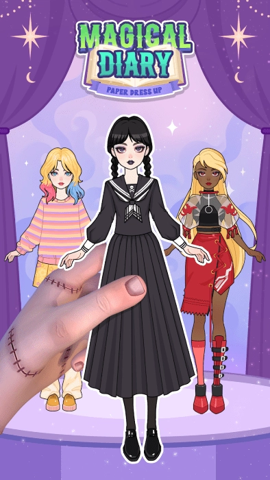 魔法日记纸上装扮游戏2