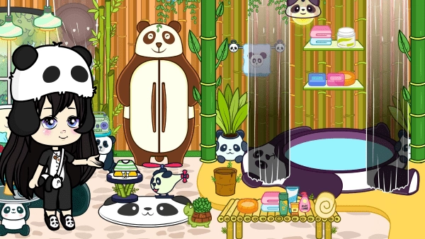 提子镇熊猫房屋设计游戏图1