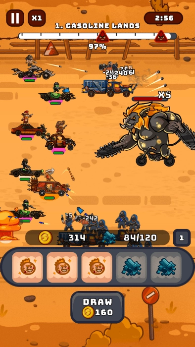 狂暴賽車英雄游戲(FuryCarHeroes)截圖2