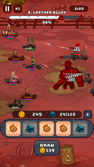 狂暴賽車英雄游戲(FuryCarHeroes)截圖3