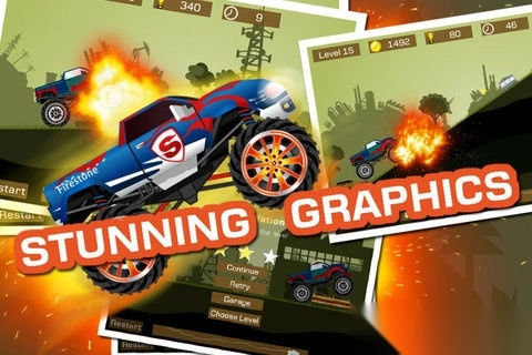 怪物卡车2完整修改版图3