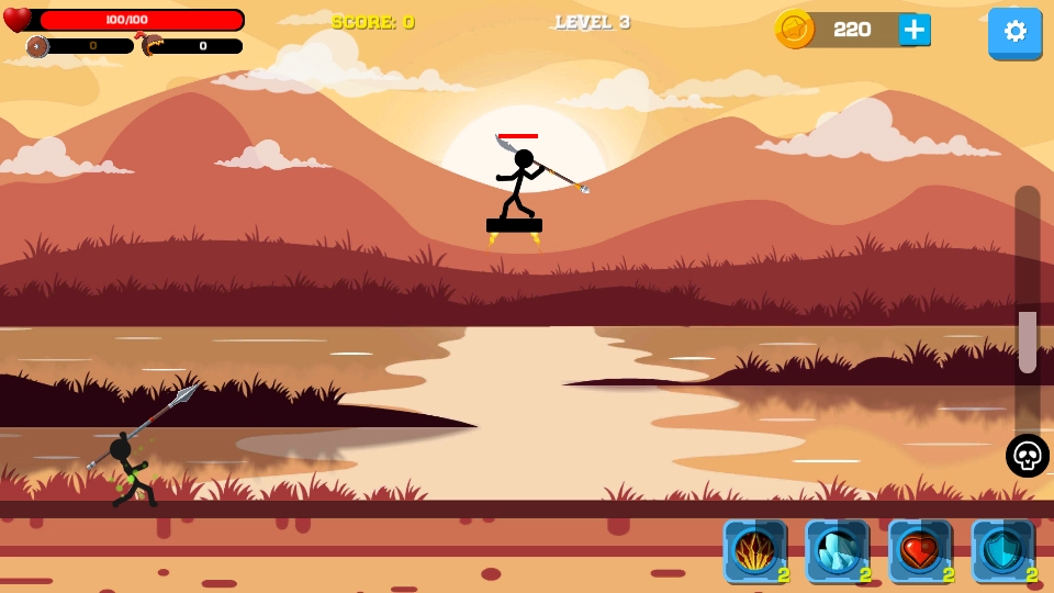 长矛大帝火柴人图1