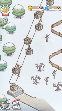 开个滑雪场游戏