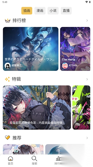 PixivViewer輕工具安卓版截圖2