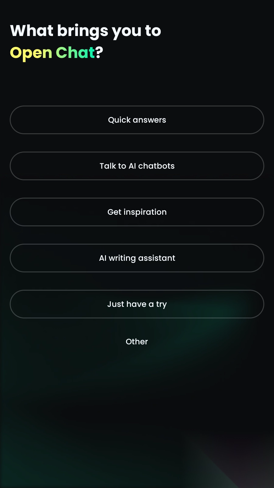 OpenChatGPT聊天软件免费版
