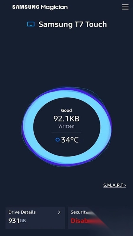 SamsungMagician(三星移动固态硬盘)2