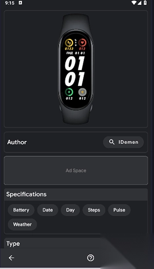 小米手环9表盘壁纸APP最新版(MiBand9Faces)(2)