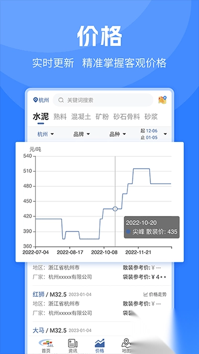 中国水泥网手机版截图4