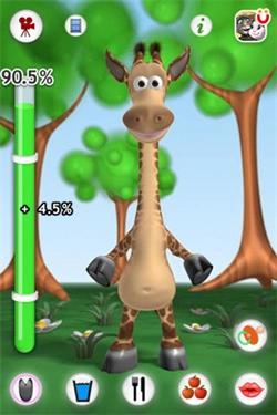 会说话的长颈鹿吉娜1