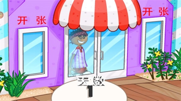 老爹冷饮店英文版