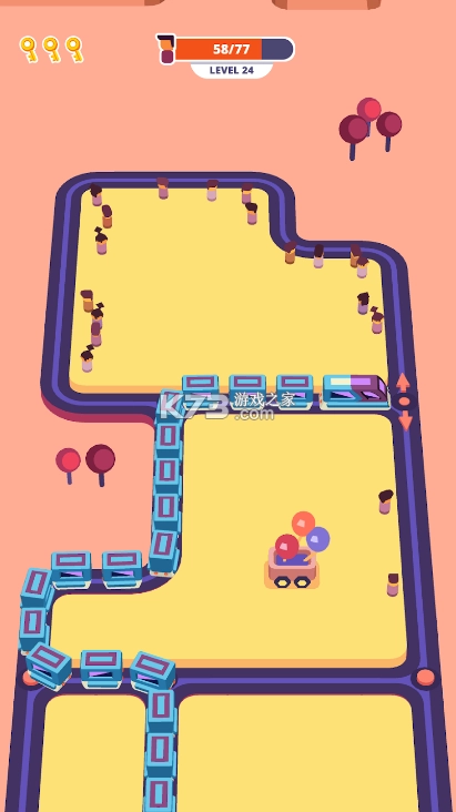 贪吃小火车游戏v1.4.38图2