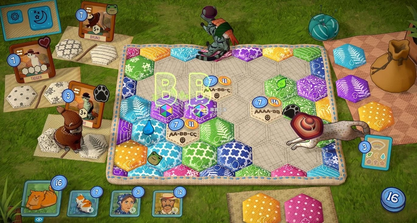 猫与花毯游戏(1)