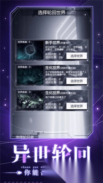 穿越诸天异世轮回