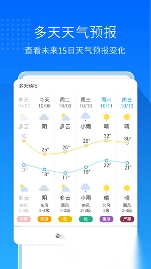 天气预报极速版图1
