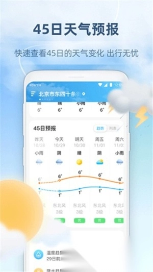 心橙天气预报图3