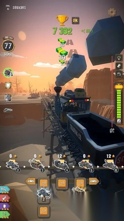 僵尸列车无敌版