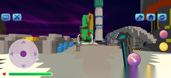 太空3D像素世界图1