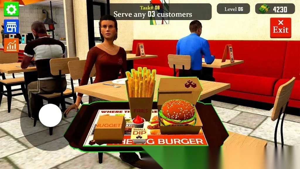 汉堡餐厅模拟器3D(4)