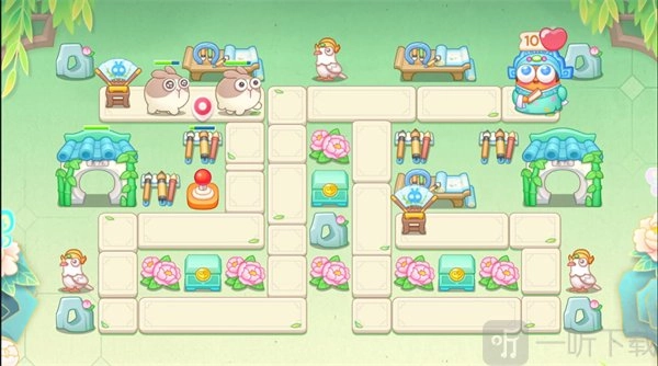 保卫萝卜4中梁波波与祝秋秋的第一关该怎么玩？梁波波与祝秋秋第一关通关攻略在此