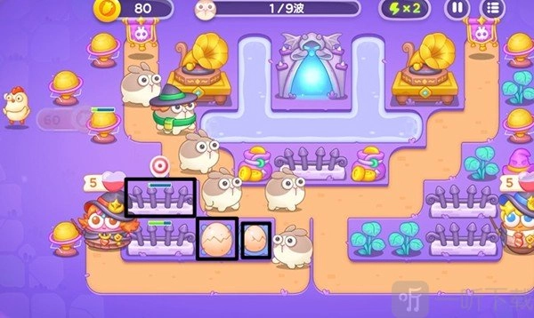 保卫萝卜4阿波与魔法宝藏第103关通关攻略，具体内容详情在此