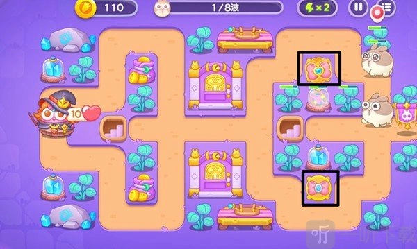 保卫萝卜4阿波与魔法宝藏第104关通关方法第104关攻略汇总