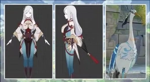 原神2.4版本新角色神鹤亮相，原神2.4神鹤角色强度解析