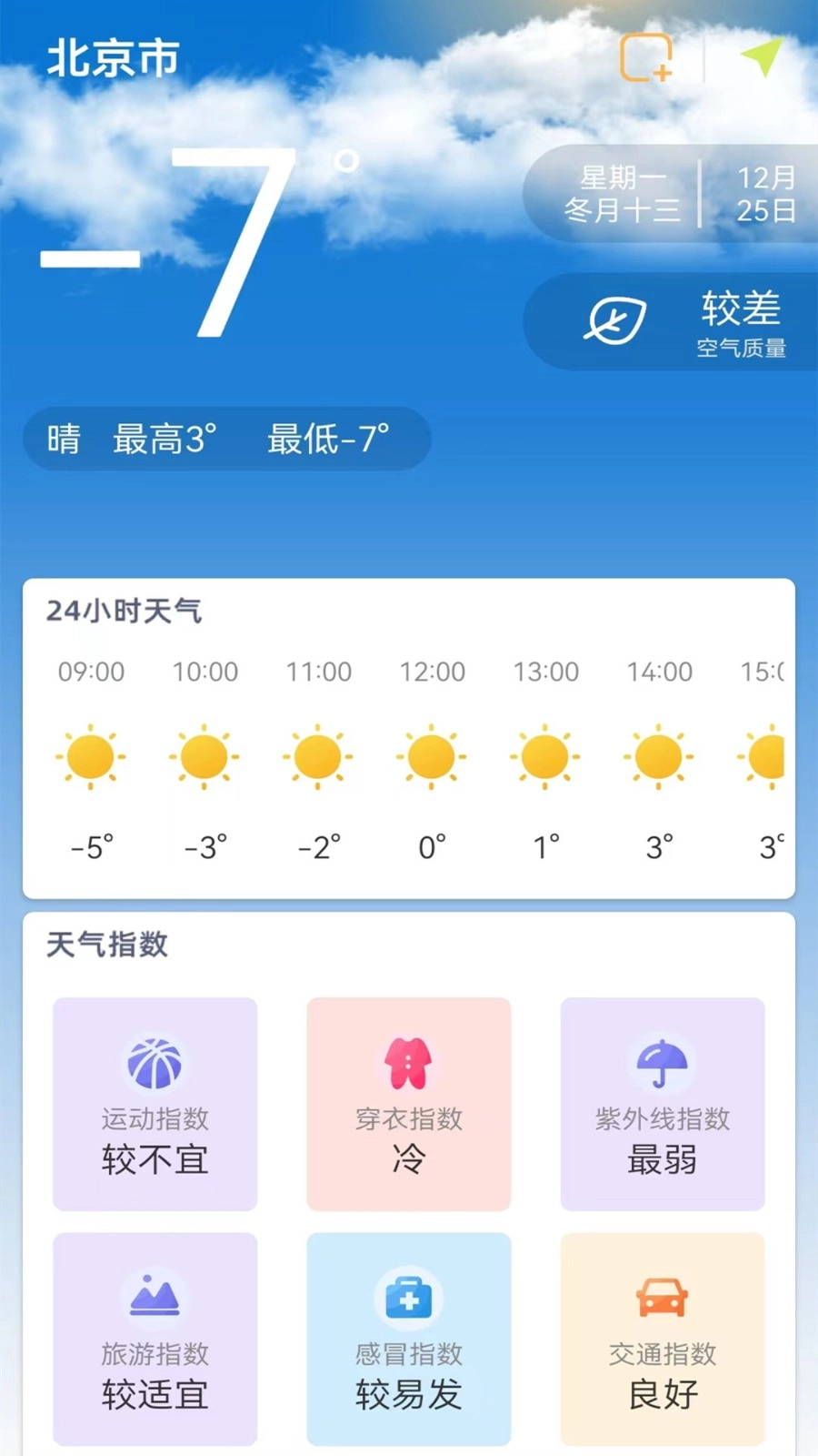 24小时天气预报正版图2