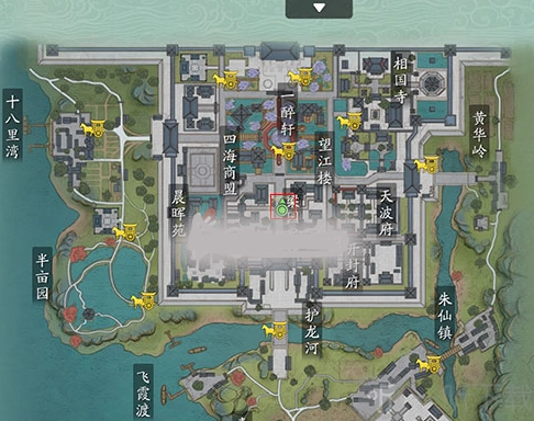 天涯明月刀手游里家国礼物在何处天涯明月刀家国天下礼物位置讲解