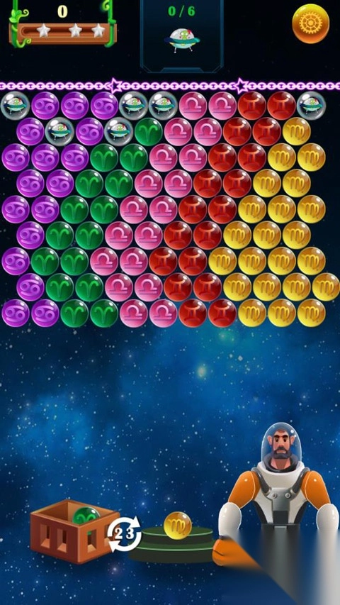 十二星座泡泡射手