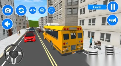 校车游戏校车司机(2)