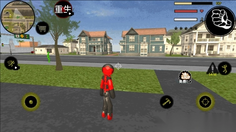 蜘蛛人绳索战斗