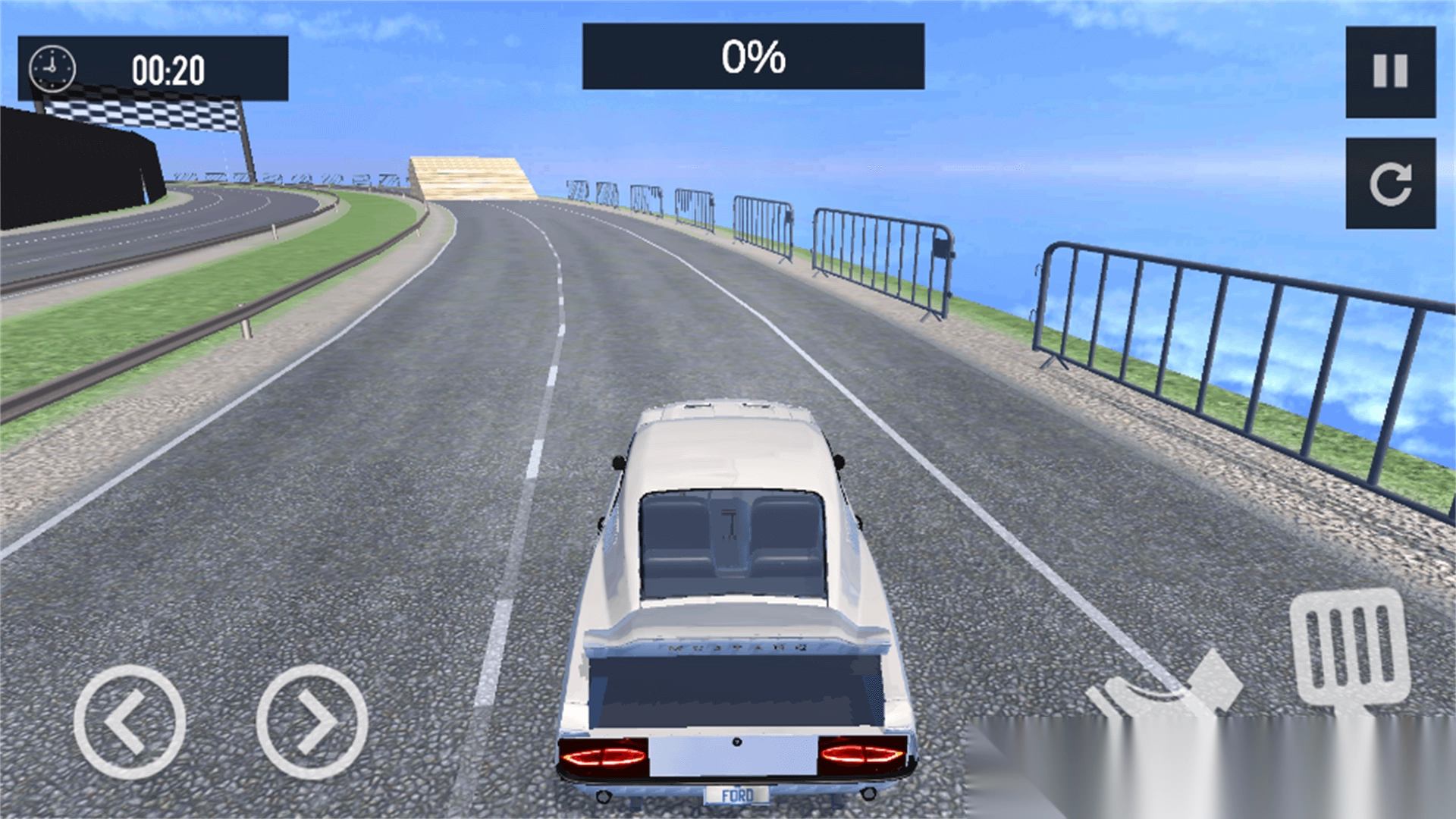 公路车祸破坏模拟