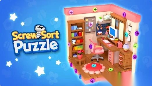 螺丝排序拼图针果酱拼图