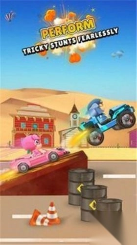 卡通卡丁车漂移