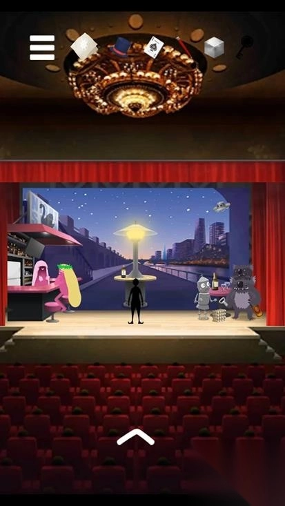 逃脱游戏STAGE脱逃剧的幕布升起