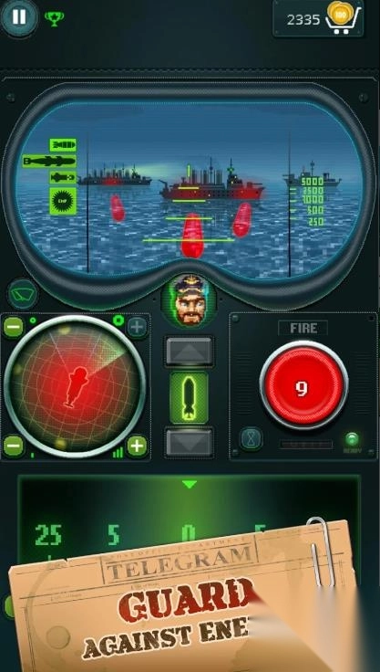 你击沉了潜艇攻击