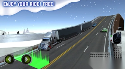 冰原卡车停车模拟图1