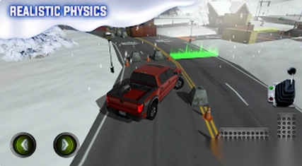 冰原卡车停车模拟图2