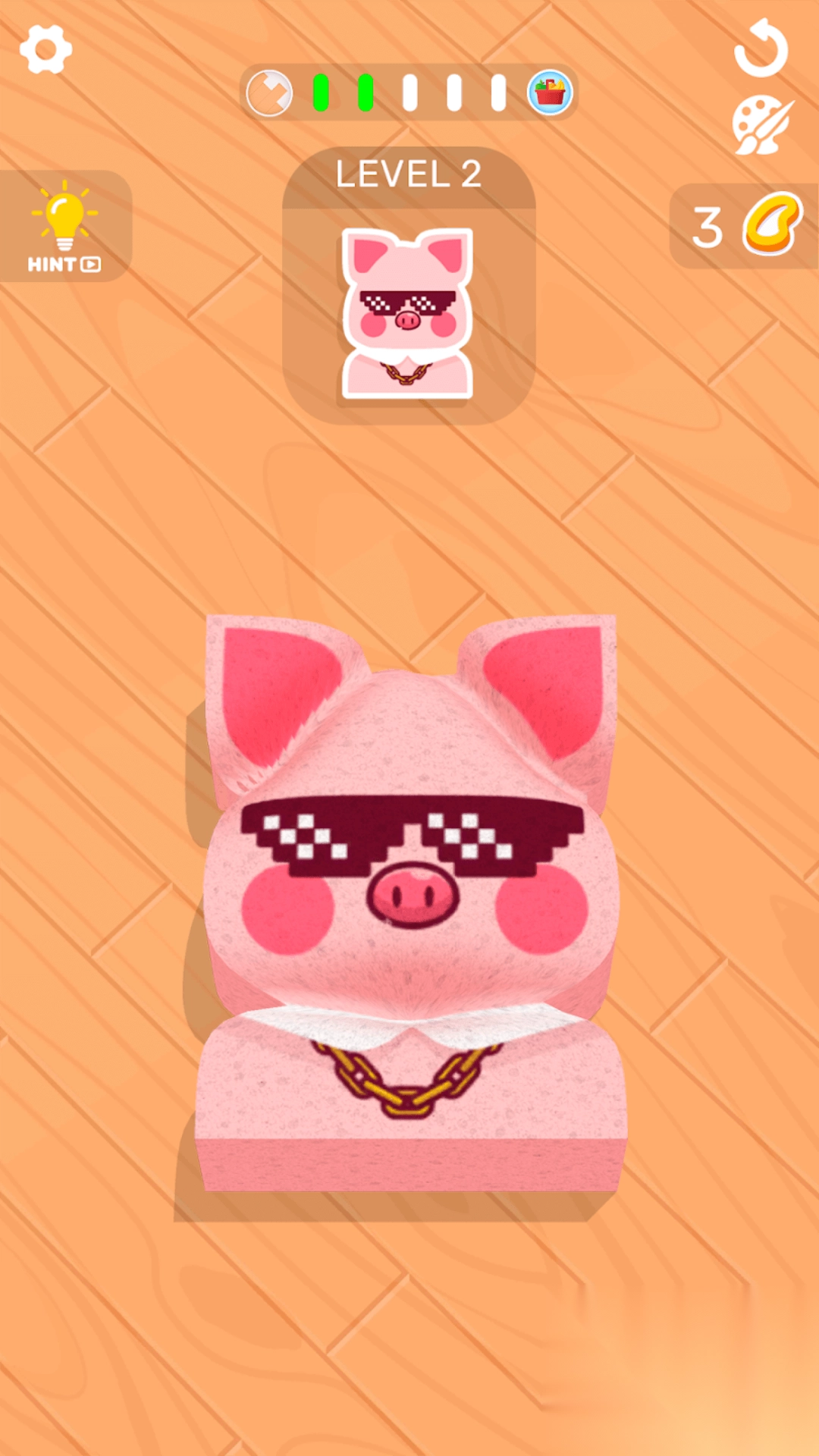 超级解压达人绑海绵模拟