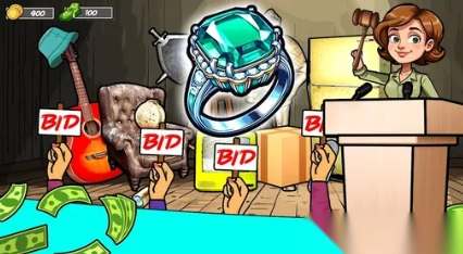 仓储拍卖竞标游戏