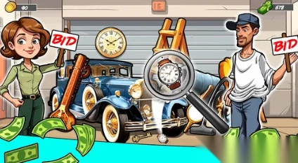 仓储拍卖竞标游戏